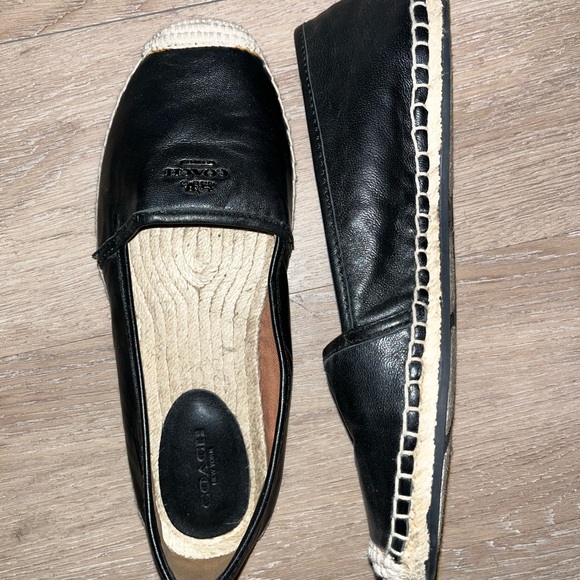 COACH Leather Espadrilles - Picture 2 of 6